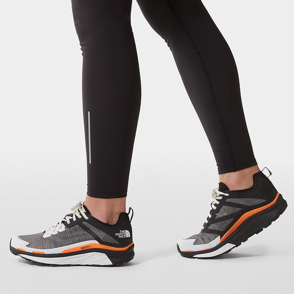 Trailove Bezecke Tenisky The North Face VECTIV INFINITE Damske Biele Čierne | TOM-374801