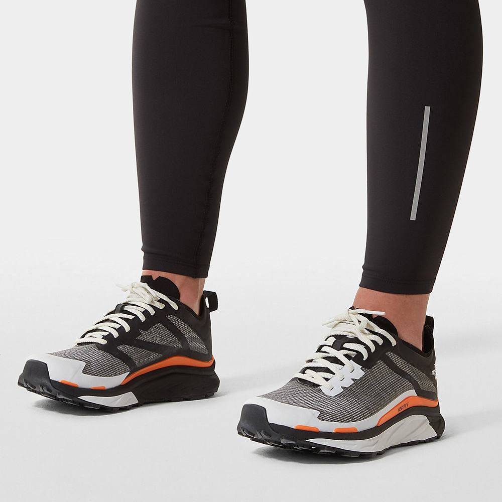 Trailove Bezecke Tenisky The North Face VECTIV INFINITE Damske Biele Čierne | TOM-374801