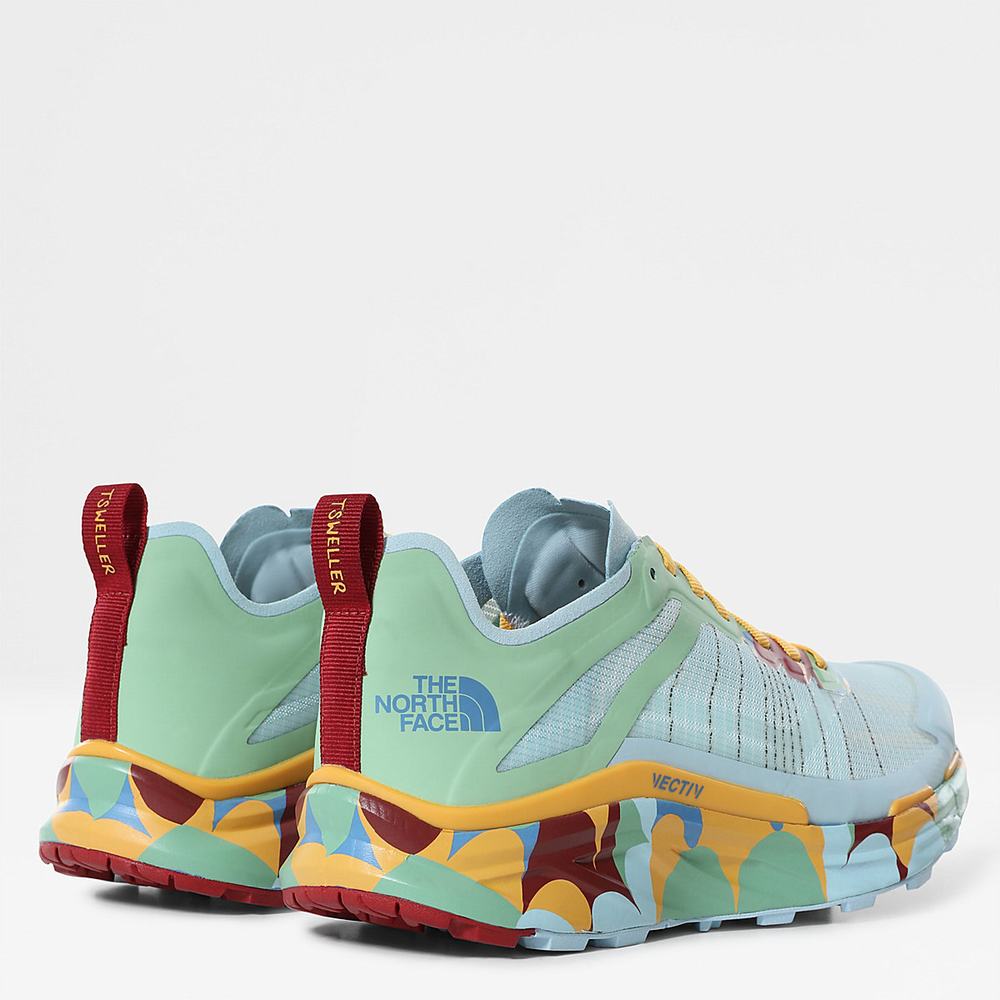 Trailove Bezecke Tenisky The North Face VECTIV INFINITE TRAVIS WELLER Damske Svetlo Modre Siva | UKC-760542