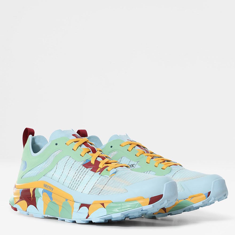 Trailove Bezecke Tenisky The North Face VECTIV INFINITE TRAVIS WELLER Damske Svetlo Modre Siva | UKC-760542