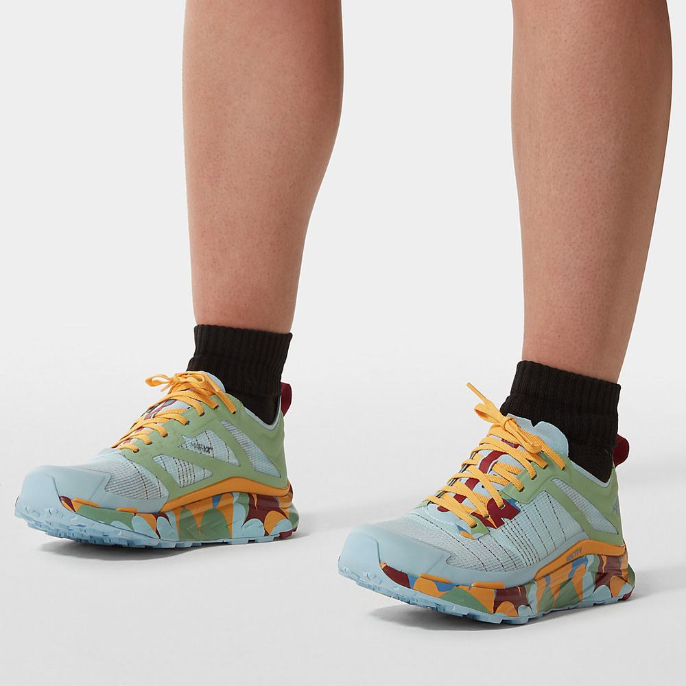 Trailove Bezecke Tenisky The North Face VECTIV INFINITE TRAVIS WELLER Damske Svetlo Modre Siva | UKC-760542
