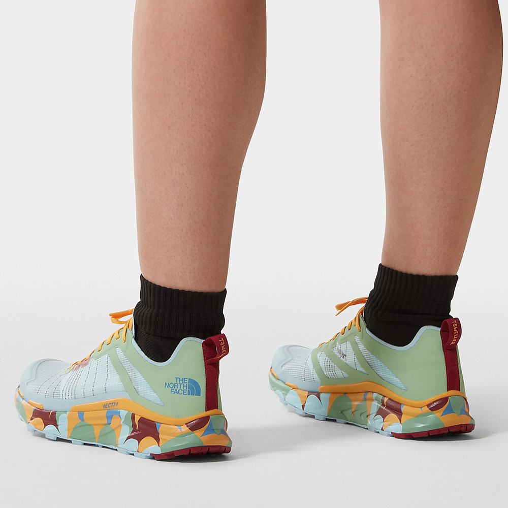 Trailove Bezecke Tenisky The North Face VECTIV INFINITE TRAVIS WELLER Damske Svetlo Modre Siva | UKC-760542
