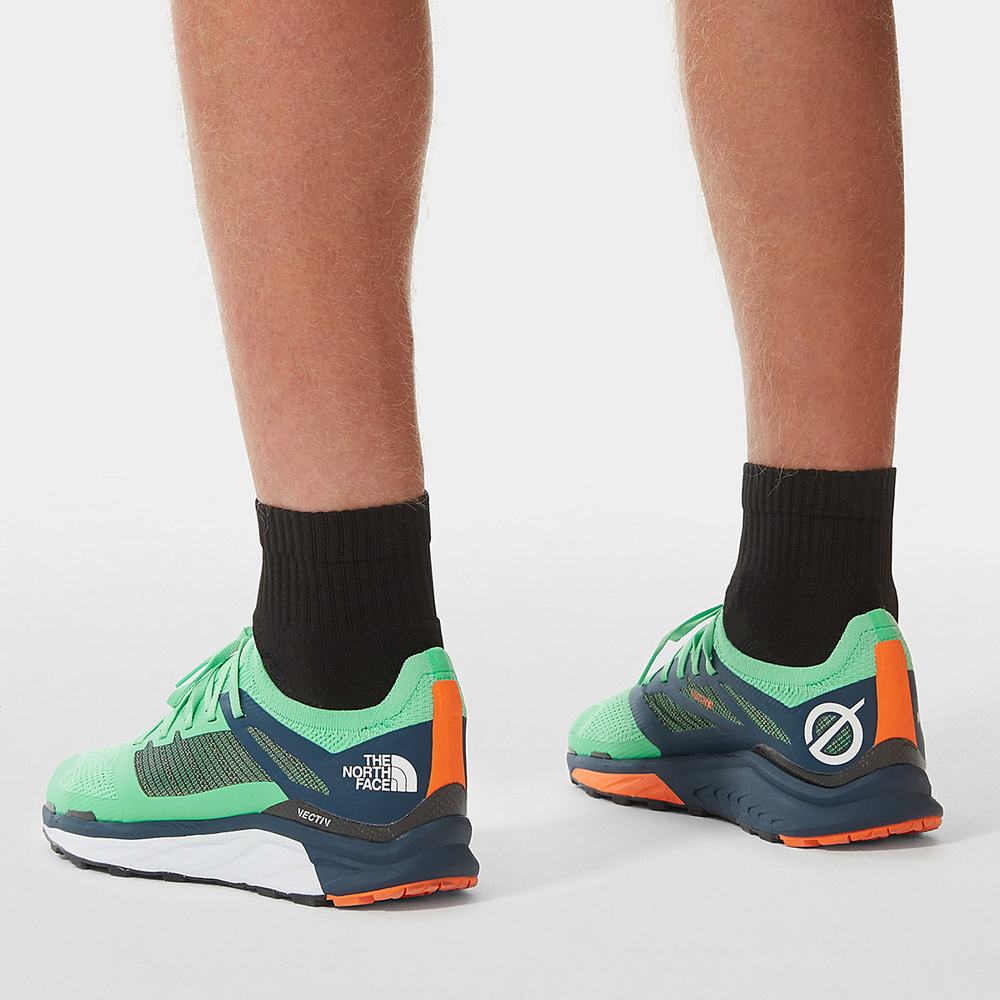 Trailove Bezecke Tenisky The North Face FLIGHT SERIES™ VECTIV Panske Zelene Modre | VKS-753649