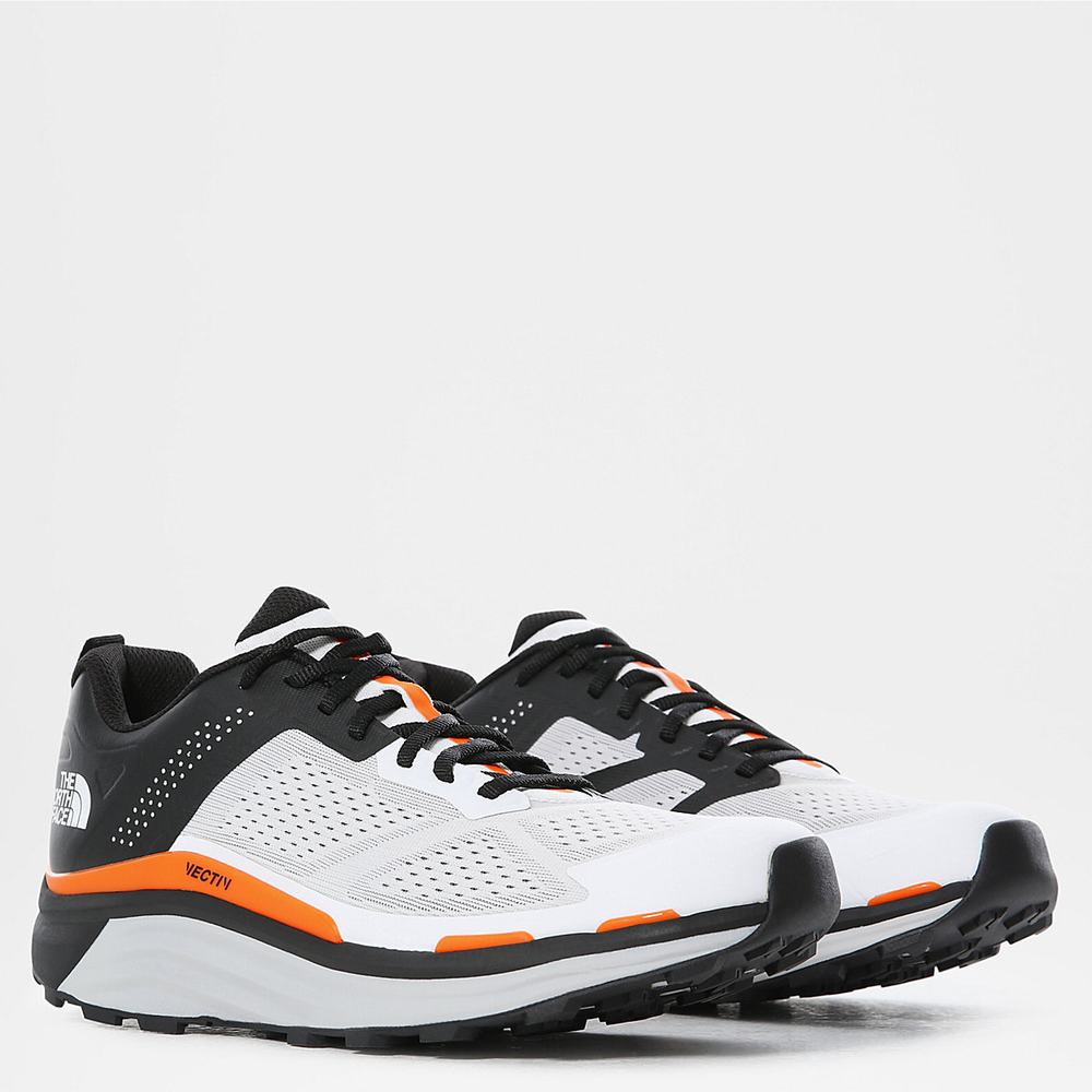 Trailove Bezecke Tenisky The North Face VECTIV ENDURIS Panske Biele Čierne | VPS-407391