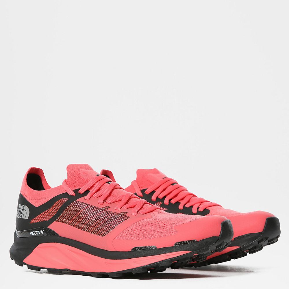 Trailove Bezecke Tenisky The North Face FLIGHT SERIES™ VECTIV Damske Červené Čierne | WLE-182460