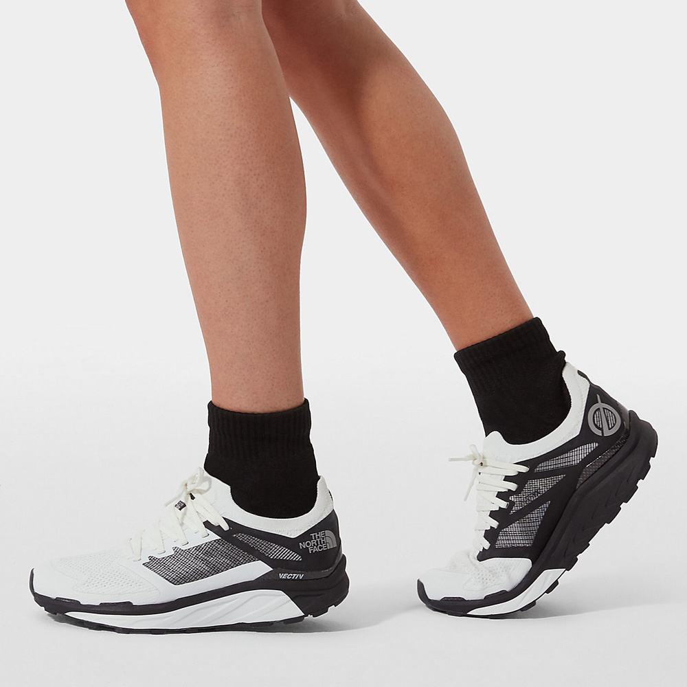 Trailove Bezecke Tenisky The North Face FLIGHT SERIES™ VECTIV Damske Biele Čierne | XDS-048963