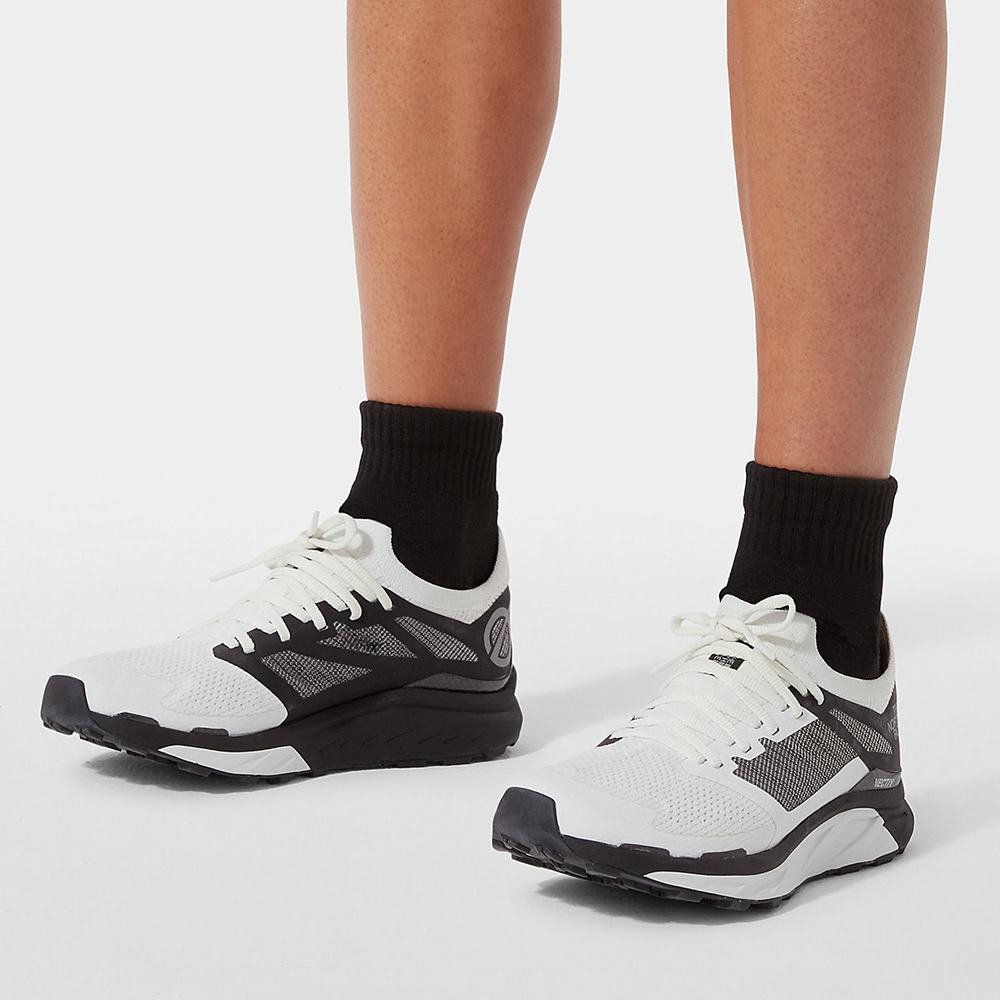 Trailove Bezecke Tenisky The North Face FLIGHT SERIES™ VECTIV Damske Biele Čierne | XDS-048963