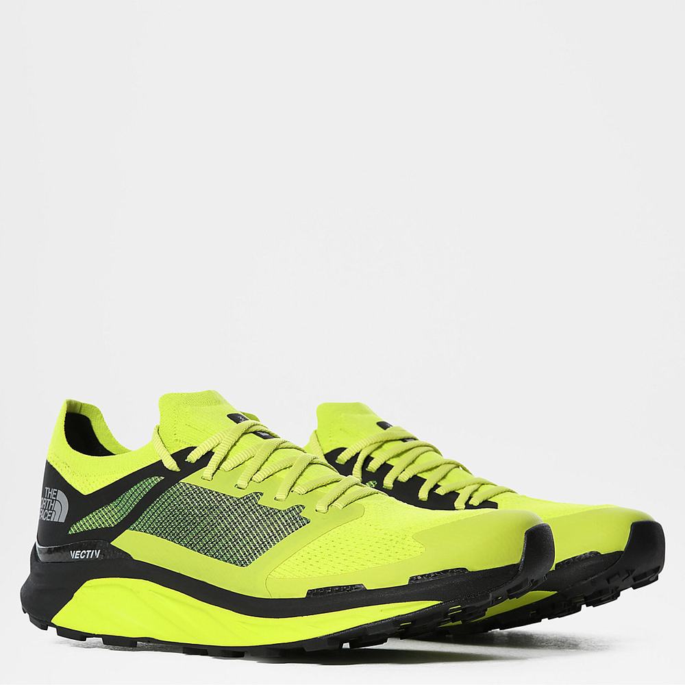 Trailove Bezecke Tenisky The North Face FLIGHT SERIES™ VECTIV Panske Zelene Čierne | YWK-870659
