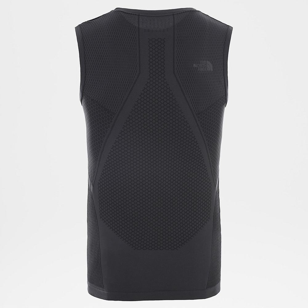 Tricko The North Face Active Bez Rukavov Panske Siva Čierne | NHC-240659