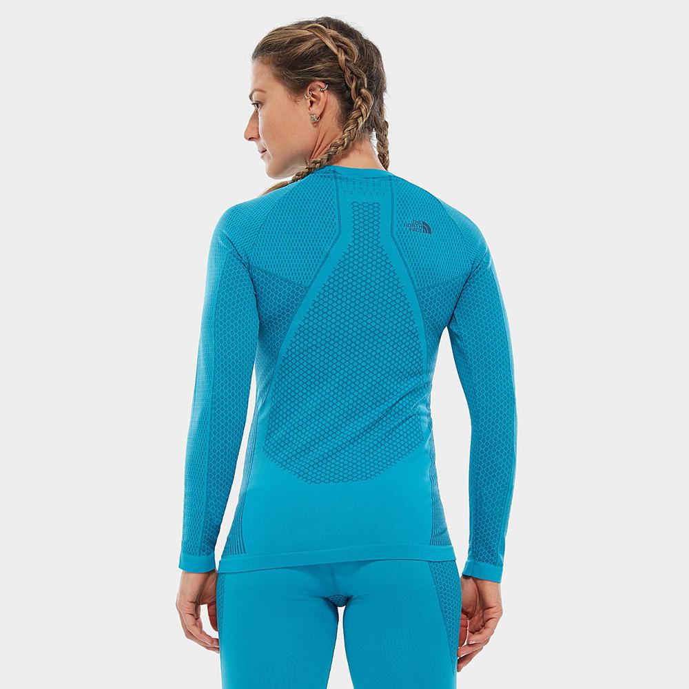 Tricko The North Face Active Long Sleeve Damske Modre | EZQ-736548
