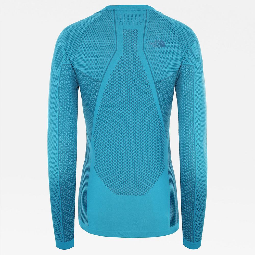 Tricko The North Face Active Long Sleeve Damske Modre | EZQ-736548