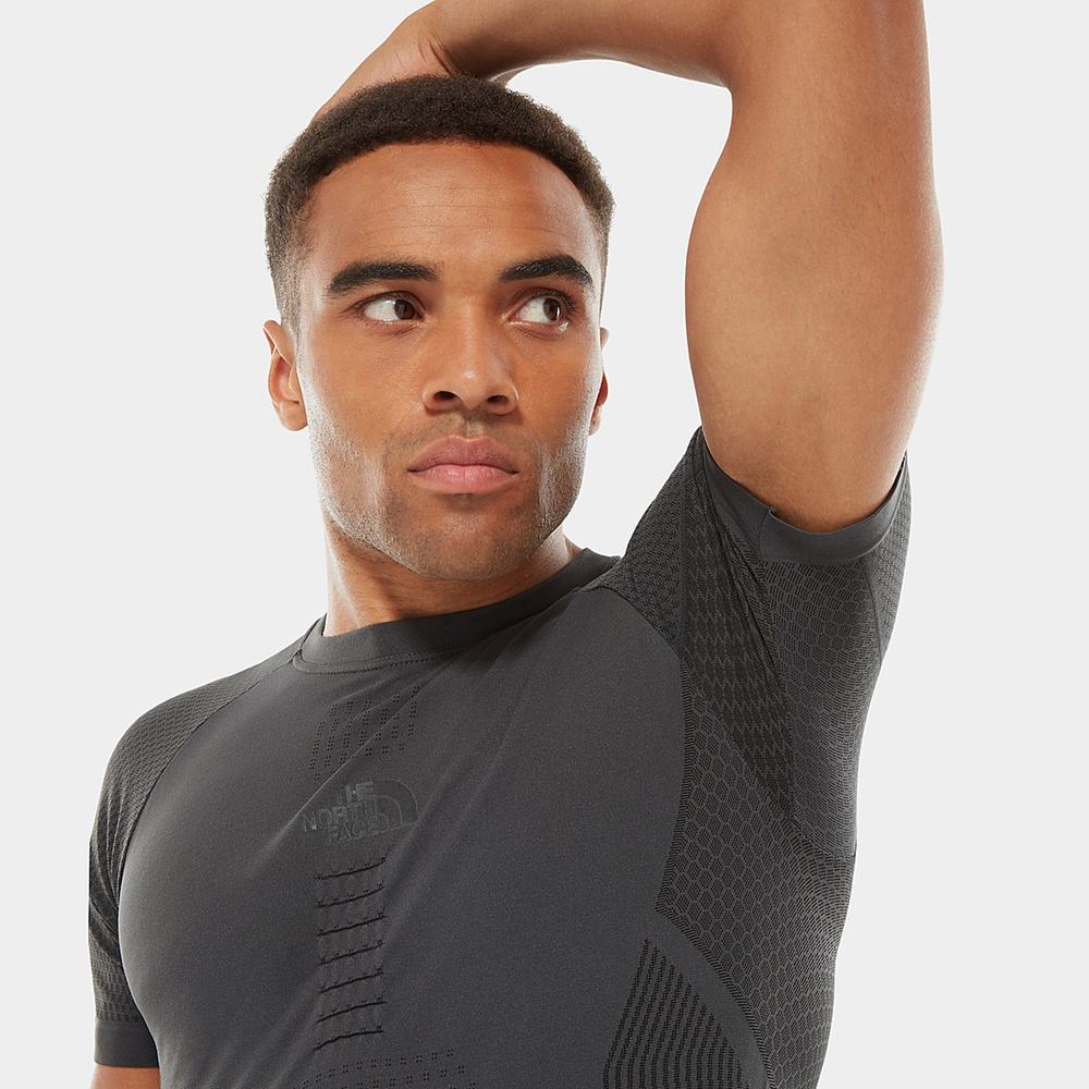 Tricko The North Face Active Panske Siva Čierne | NUC-976430