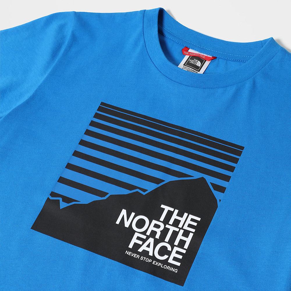 Tricko The North Face Box Chlapcenske Modre | MOR-987534