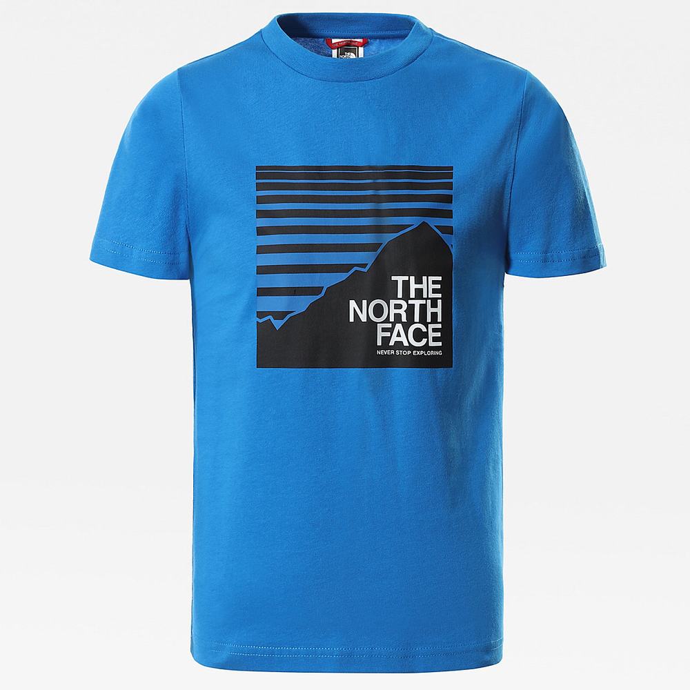 Tricko The North Face Box Chlapcenske Modre | MOR-987534