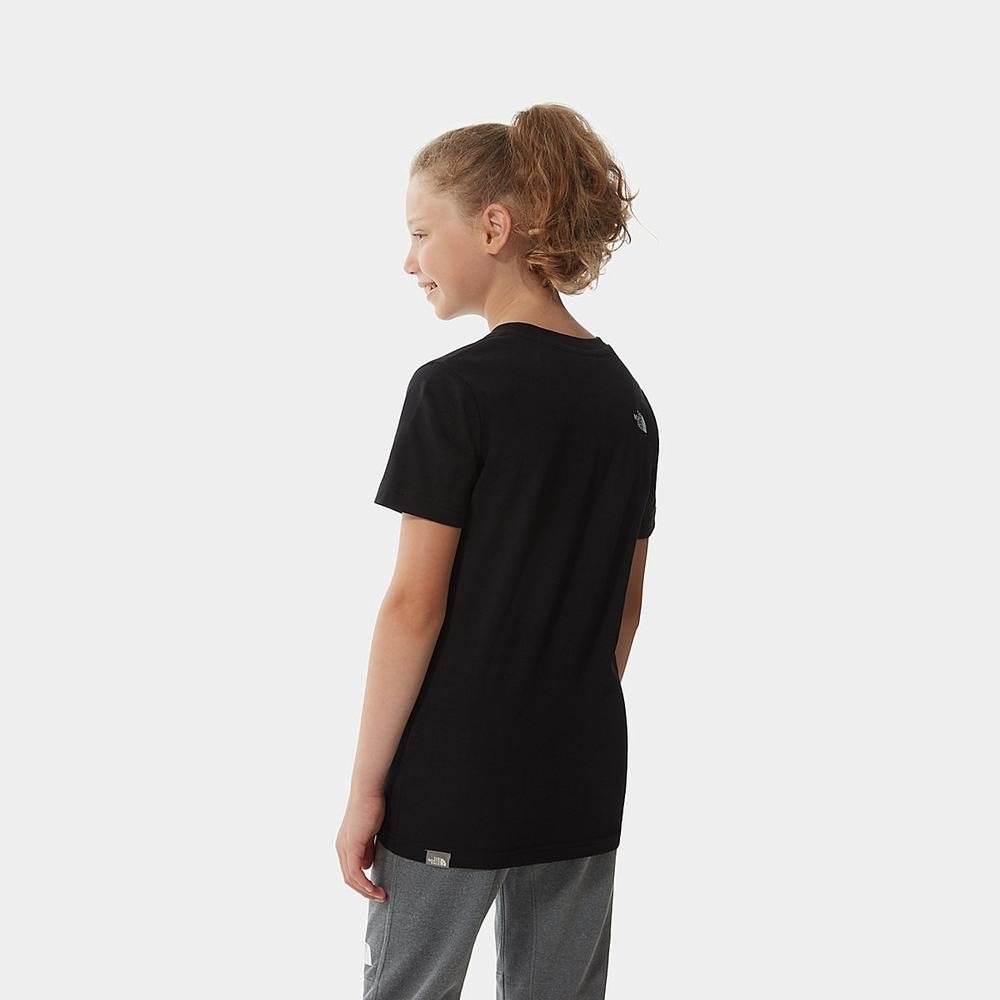 Tricko The North Face Box Chlapcenske Čierne | LFY-439086