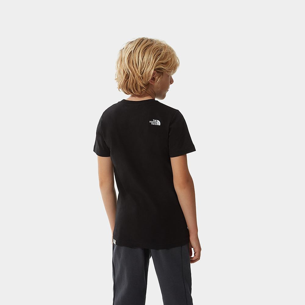 Tricko The North Face Box Chlapcenske Čierne | LFY-439086