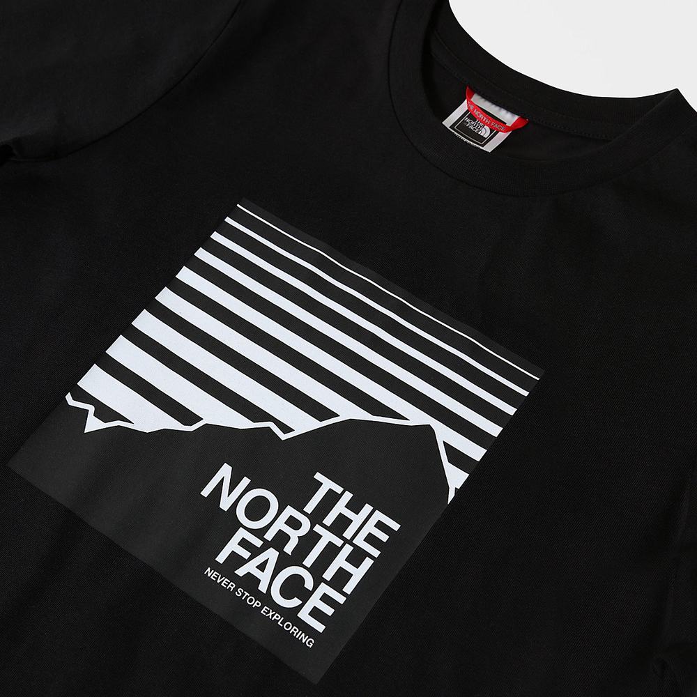 Tricko The North Face Box Chlapcenske Čierne | LFY-439086