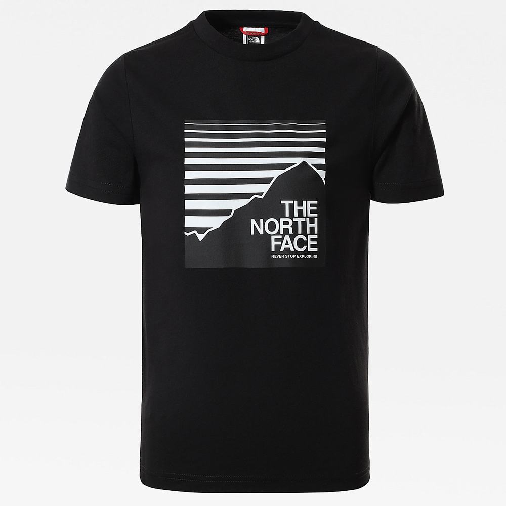Tricko The North Face Box Chlapcenske Čierne | LFY-439086