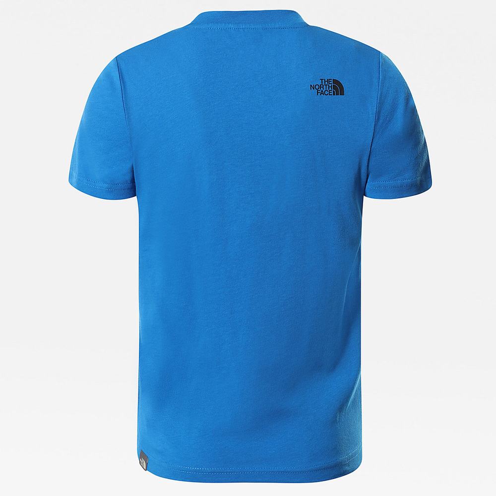Tricko The North Face Box Dievcenske Modre | SAI-519732