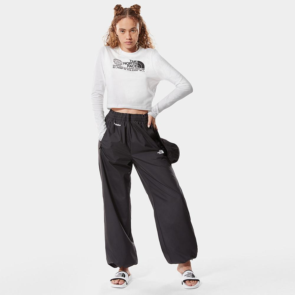 Tricko The North Face COORDINATES LONG-SLEEVE Damske Biele | EFR-957843