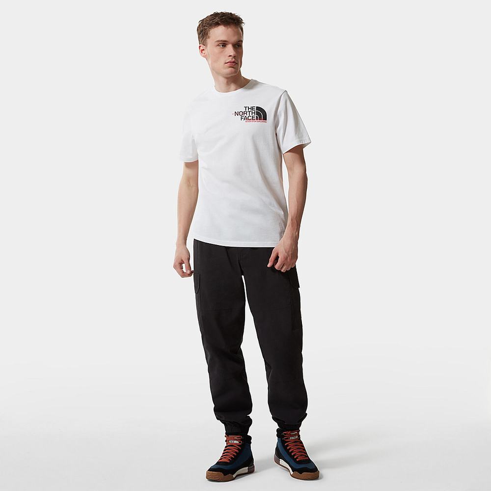 Tricko The North Face COORDINATES Panske Biele | MRZ-934508