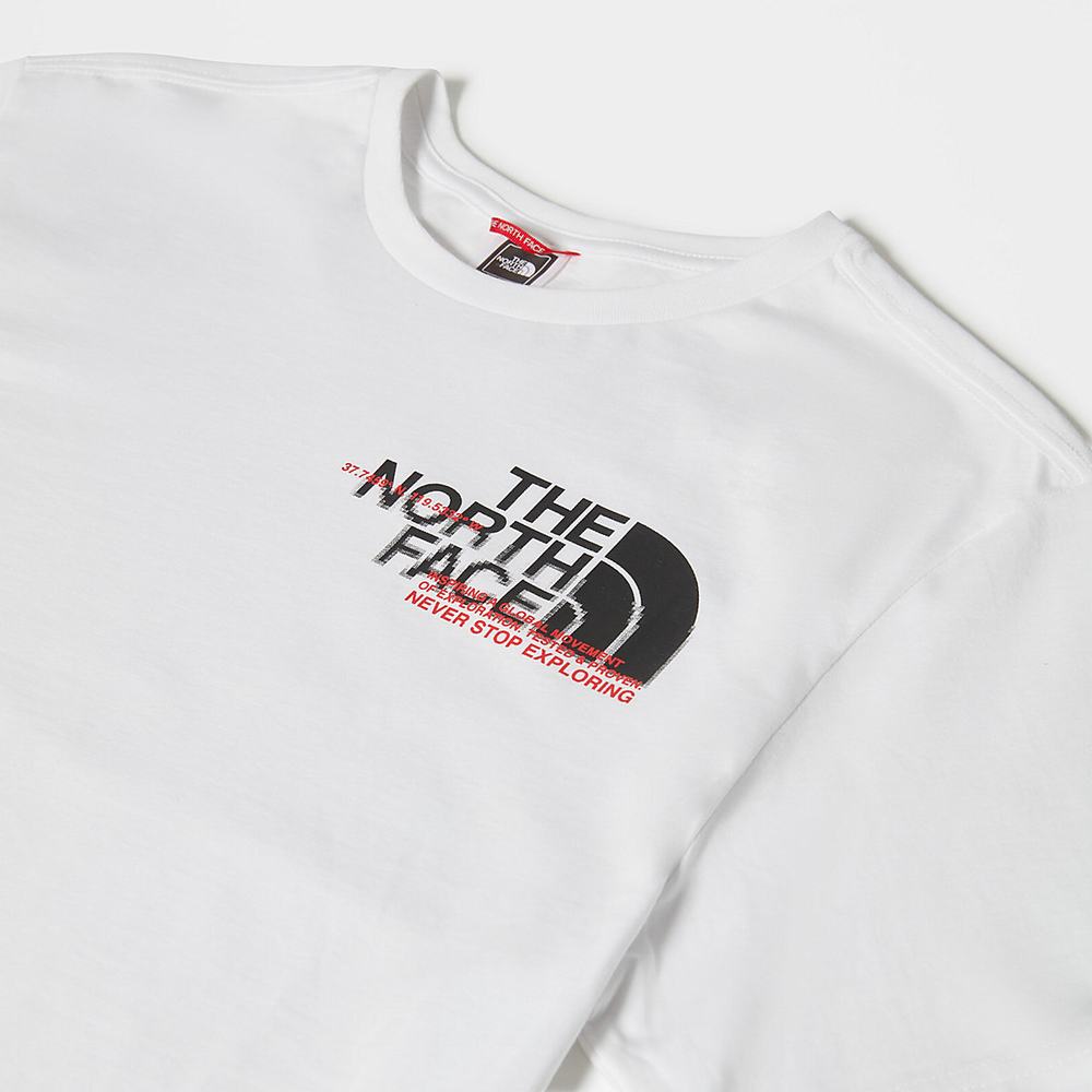Tricko The North Face COORDINATES Panske Biele | MRZ-934508