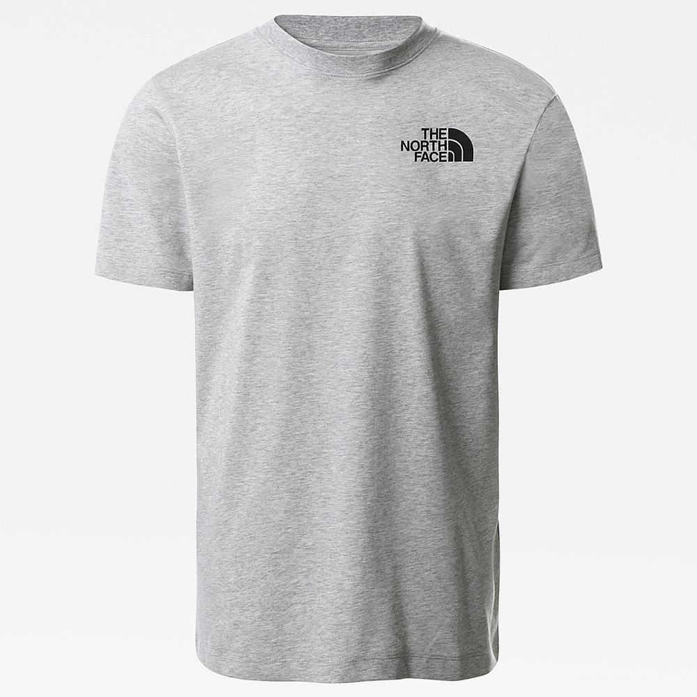 Tricko The North Face Climb Grafika Panske Svetlo Siva | PBQ-416750