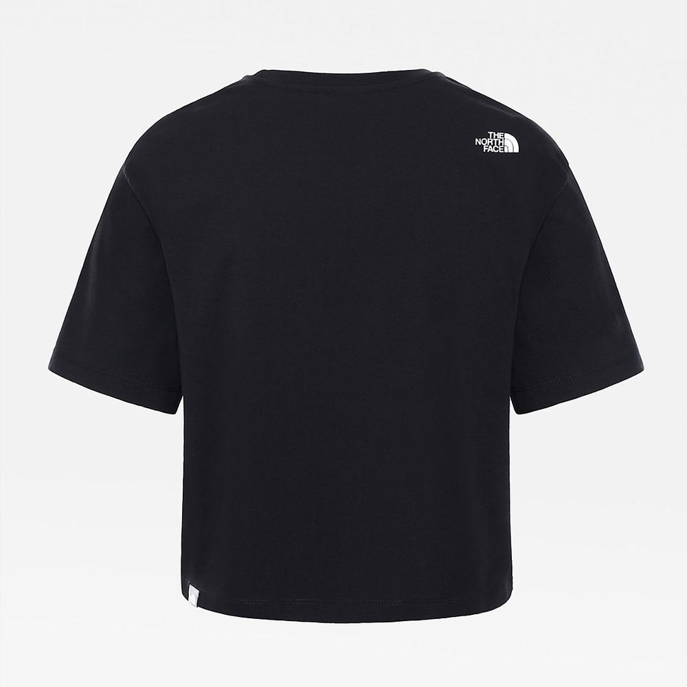 Tricko The North Face Cropped Simple Dome Damske Čierne | RWS-196285