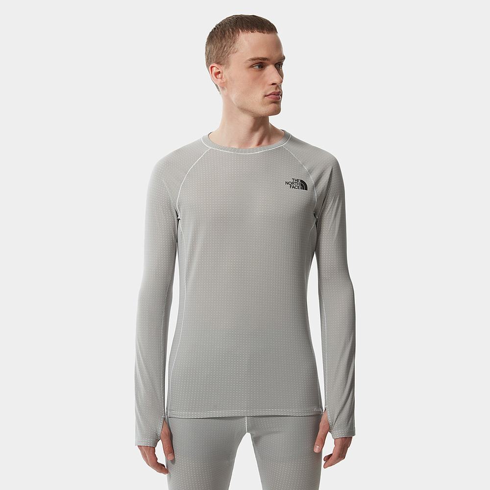 Tricko The North Face DotKnit Baselayer Panske Siva | BTK-912704