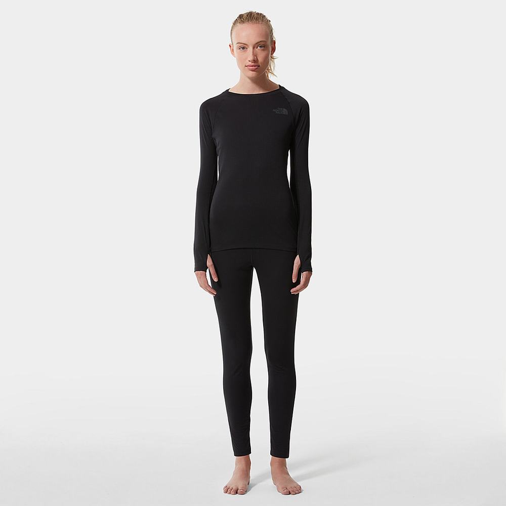 Tricko The North Face DotKnit Baselayer Damske Čierne | DTZ-056931