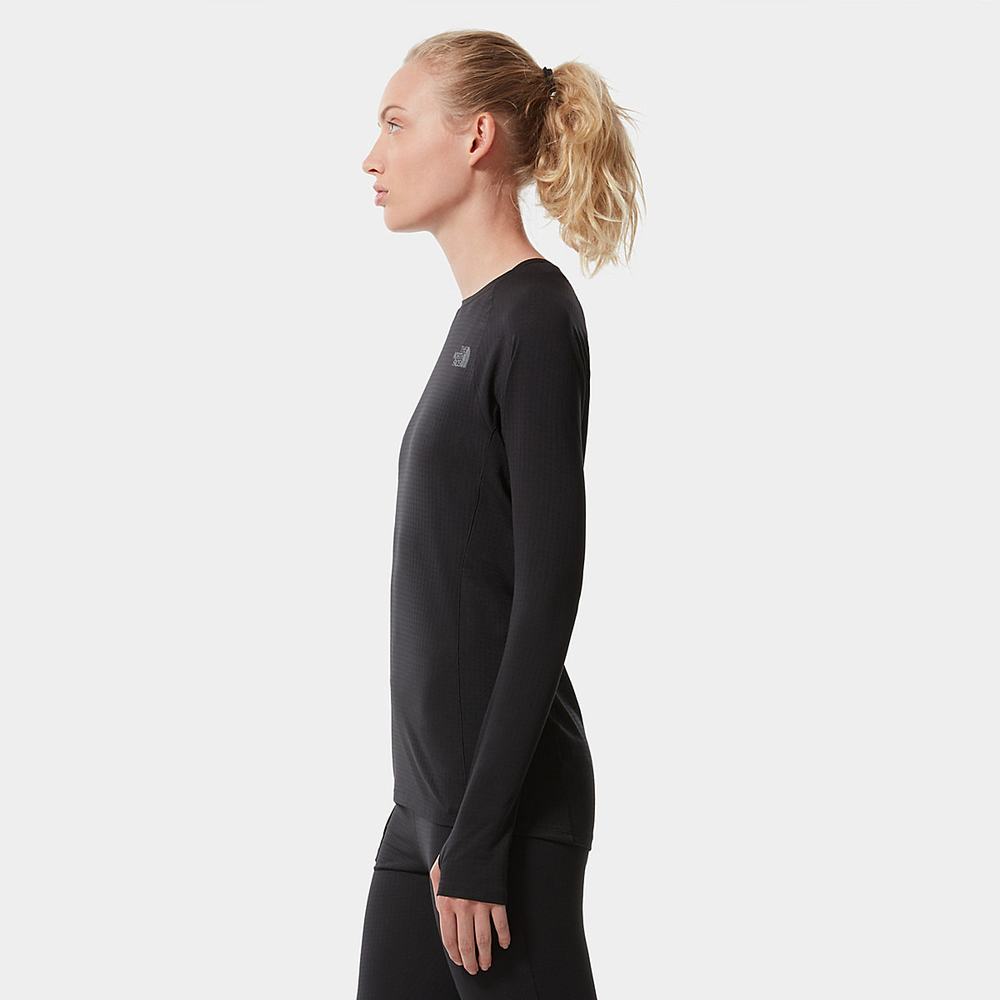 Tricko The North Face DotKnit Baselayer Damske Čierne | DTZ-056931
