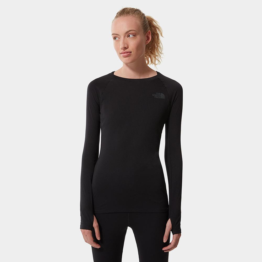 Tricko The North Face DotKnit Baselayer Damske Čierne | DTZ-056931