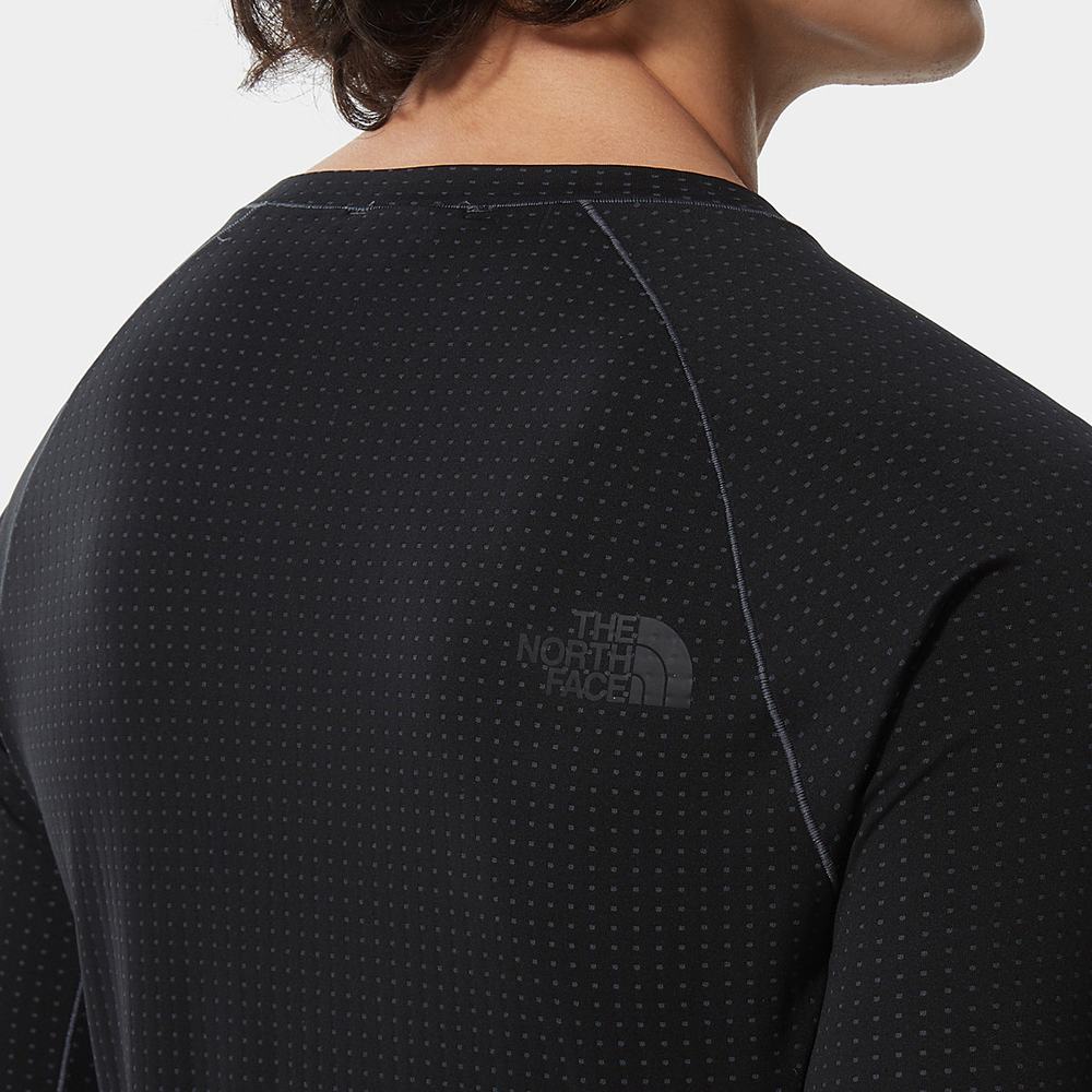 Tricko The North Face DotKnit Baselayer Panske Čierne | XHD-198325