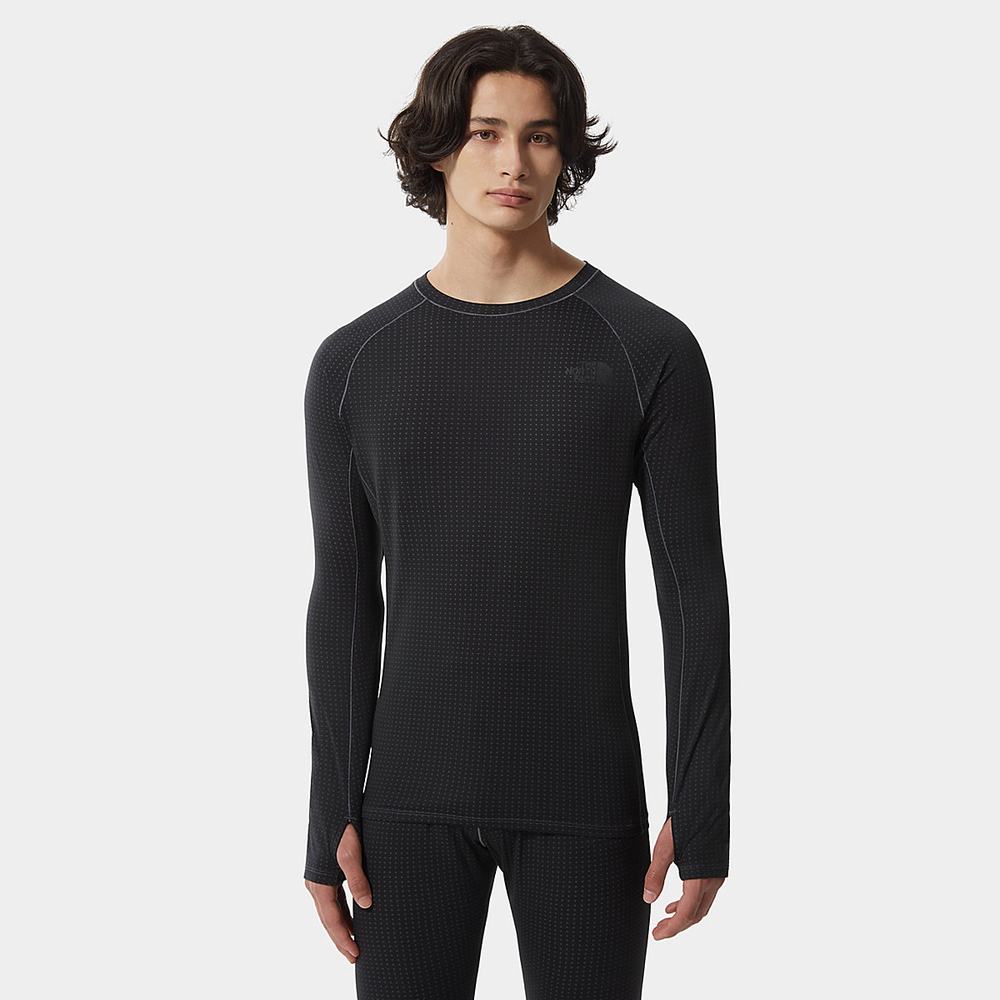 Tricko The North Face DotKnit Baselayer Panske Čierne | XHD-198325