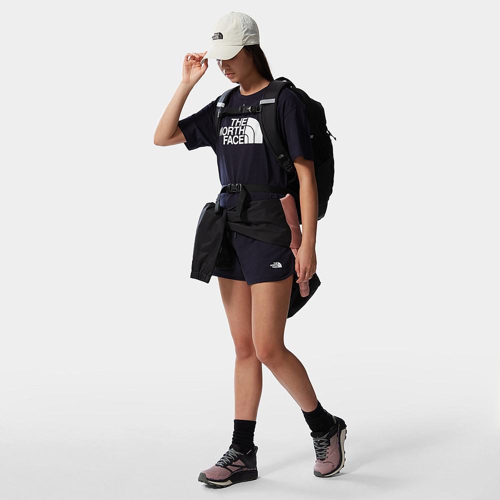 Tricko The North Face EASY CROPPED Damske Námornícka Modrá | GLN-853062