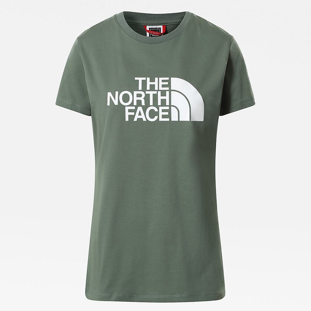 Tricko The North Face Easy Damske Zelene | LOA-398061
