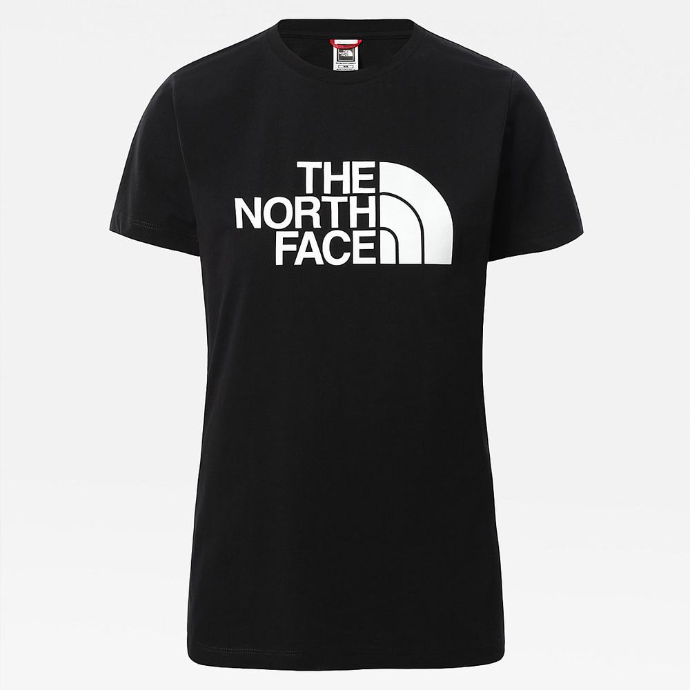 Tricko The North Face Easy Damske Čierne | NPG-673802