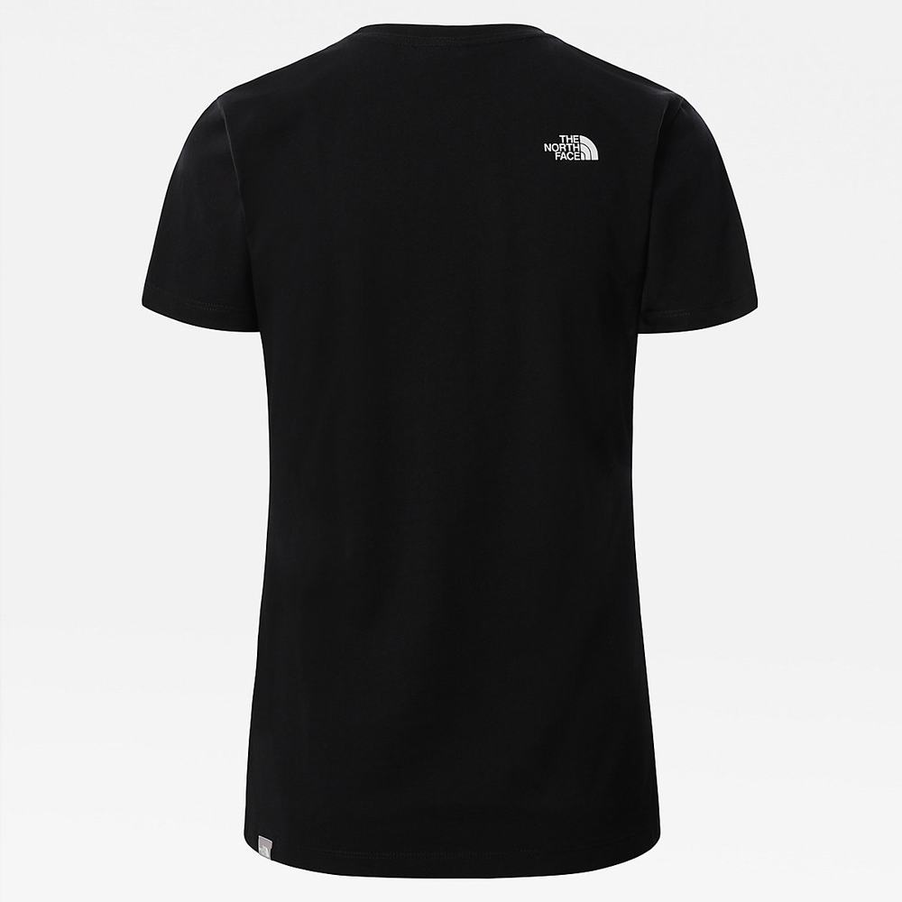 Tricko The North Face Easy Damske Čierne | NPG-673802