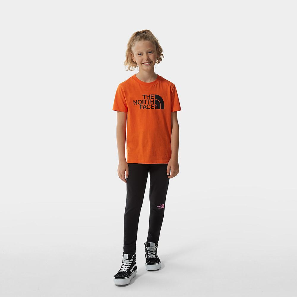 Tricko The North Face Easy Kratke-Sleeve Chlapcenske Červené | GCF-693804