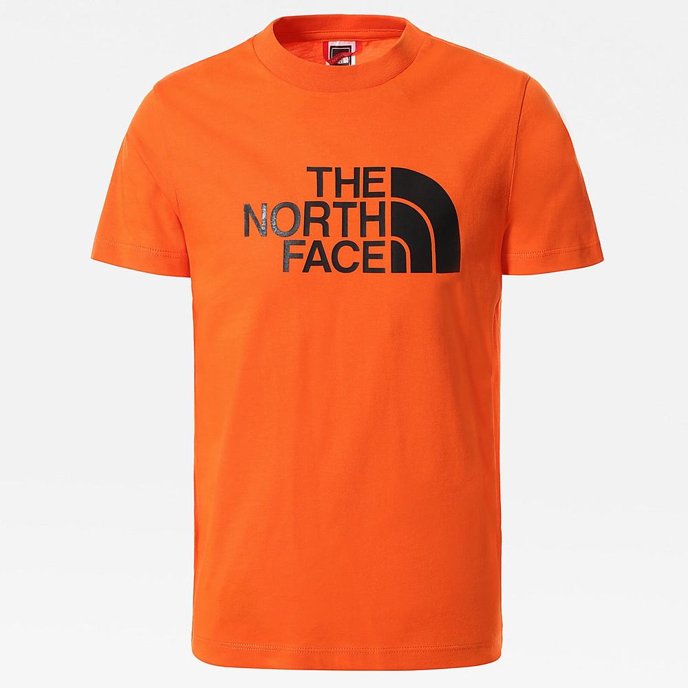 Tricko The North Face Easy Kratke-Sleeve Chlapcenske Červené | GCF-693804