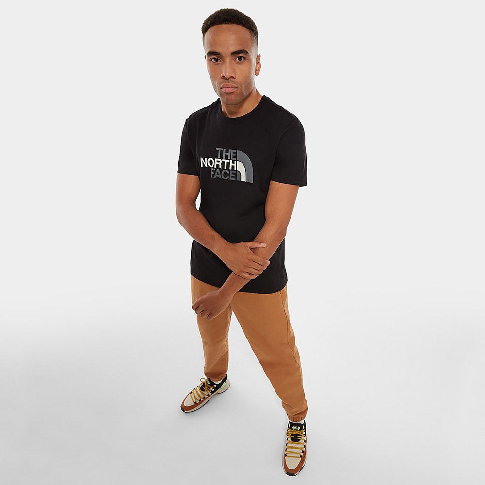 Tricko The North Face Easy Panske Čierne | HFG-523860