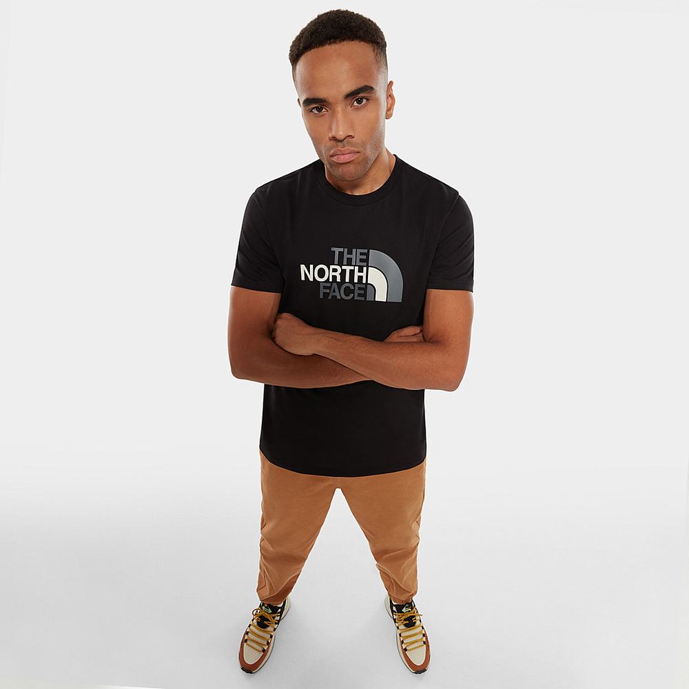 Tricko The North Face Easy Panske Čierne | HFG-523860