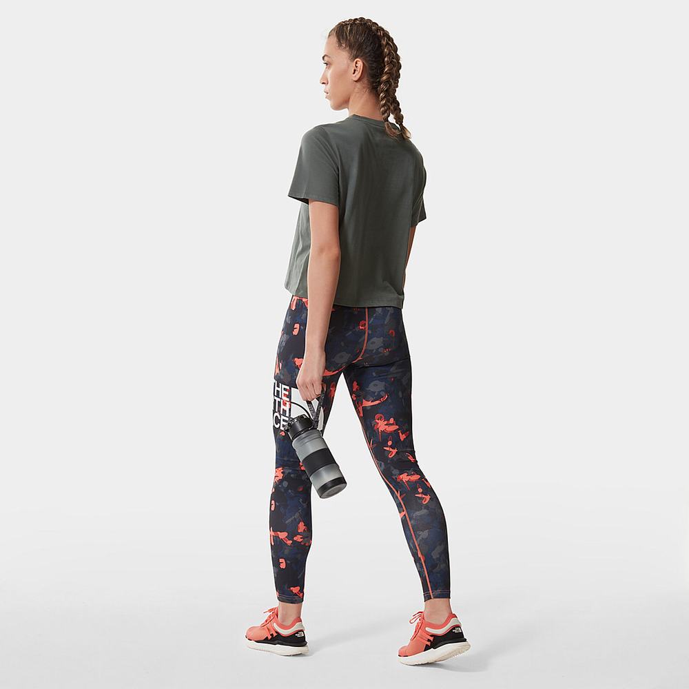 Tricko The North Face FOUNDATION CROPPED Damske Zelene | IQW-487025