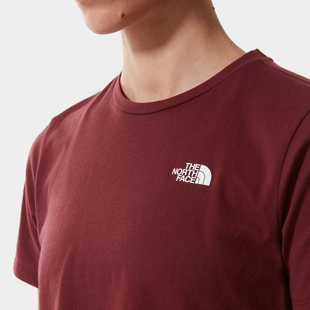 Tricko The North Face FOUNDATION CROPPED Damske Červené | KHQ-369784