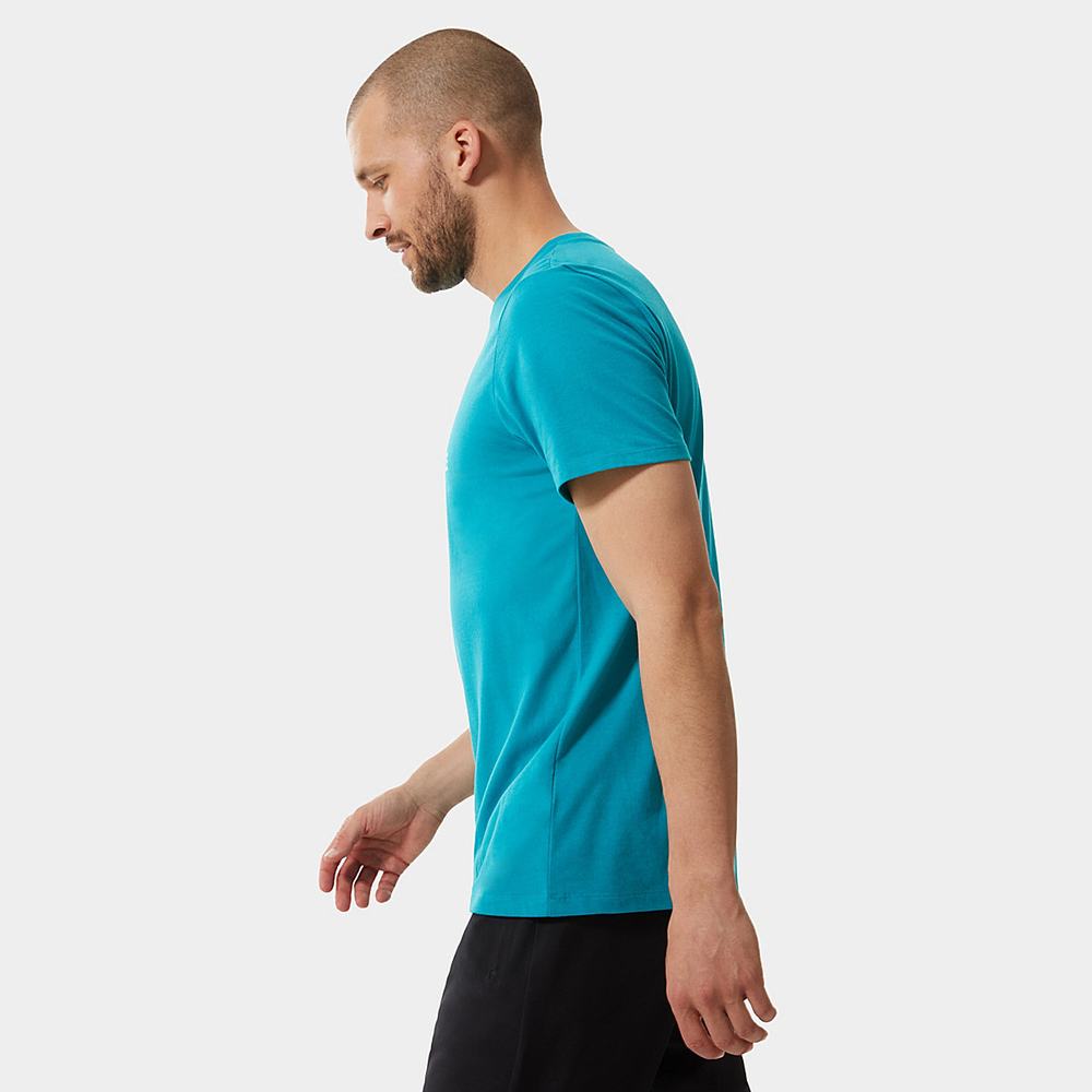 Tricko The North Face FOUNDATION GRAPHIC Panske Modre | ETR-016975