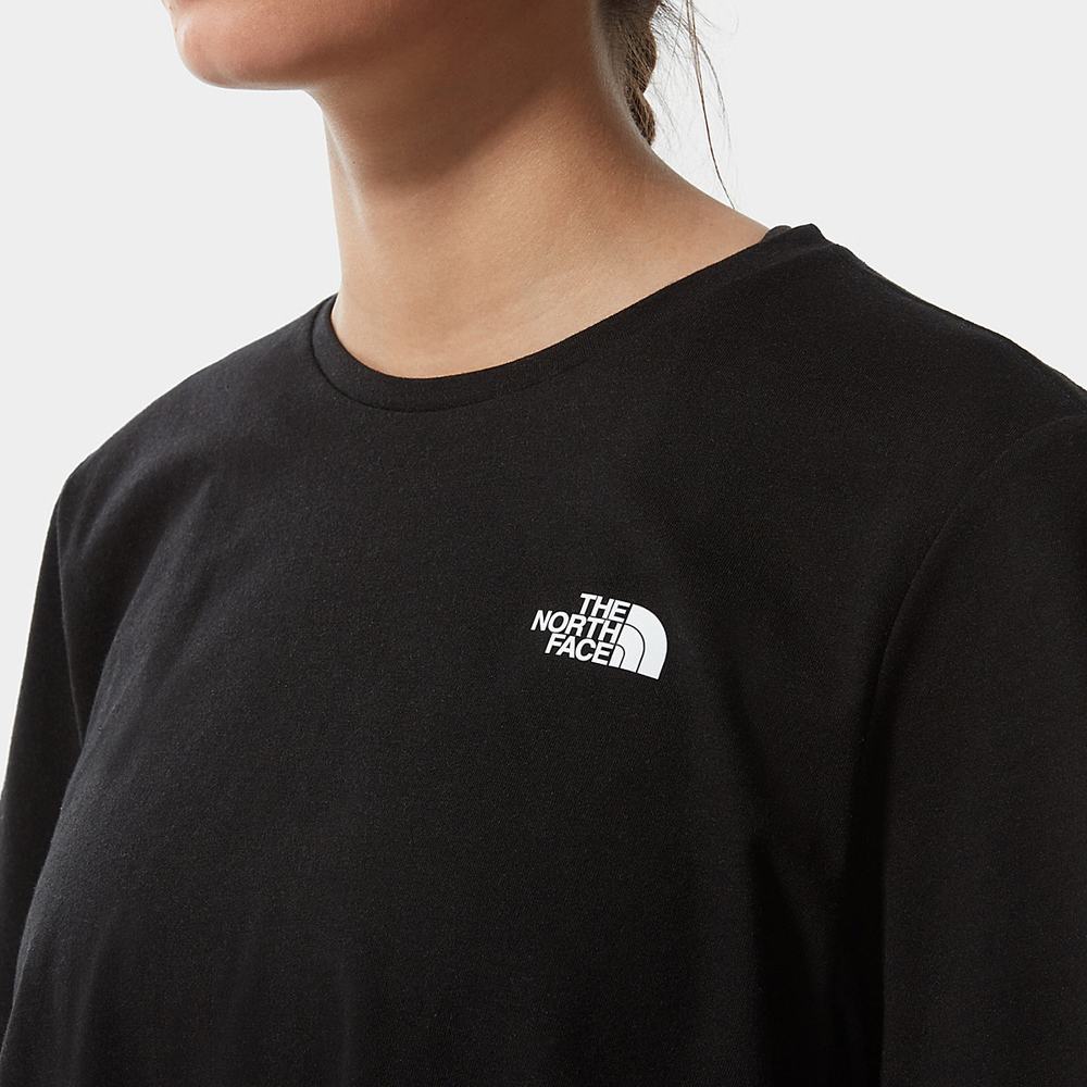 Tricko The North Face FOUNDATION GRAPHIC Damske Čierne Biele | TJK-675981
