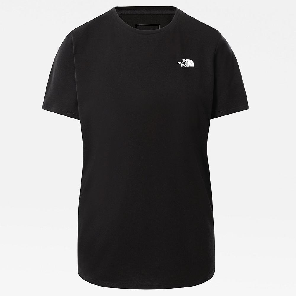 Tricko The North Face FOUNDATION GRAPHIC Damske Čierne Biele | TJK-675981