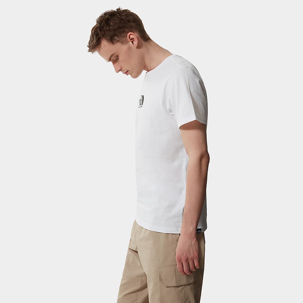 Tricko The North Face Fine Alpine Equipment 3 Panske Biele Čierne | AVB-623790