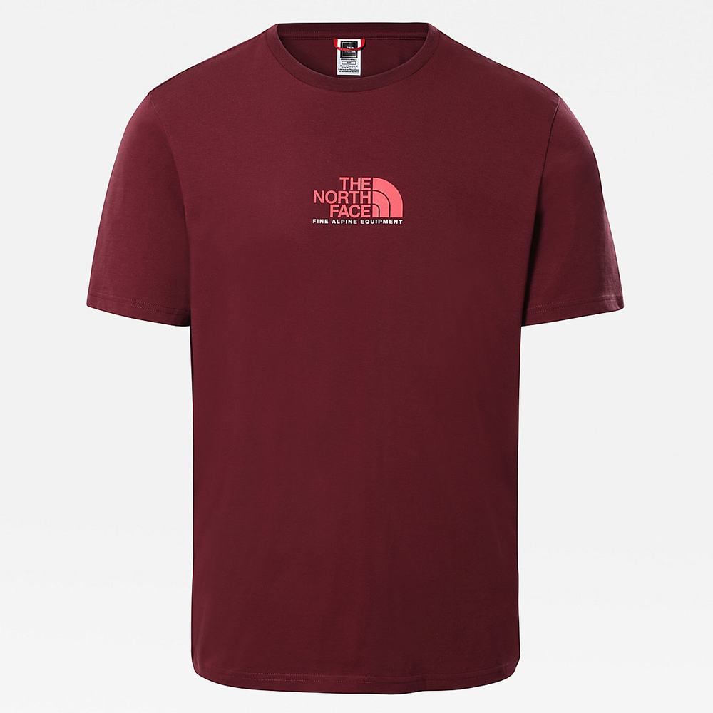 Tricko The North Face Fine Alpine Equipment 3 Panske Červené | ESX-157892