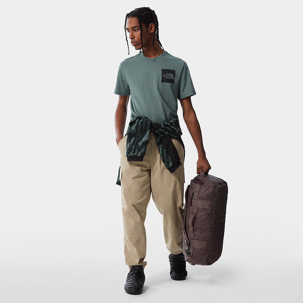 Tricko The North Face Fine Panske Zelene | FYC-024398